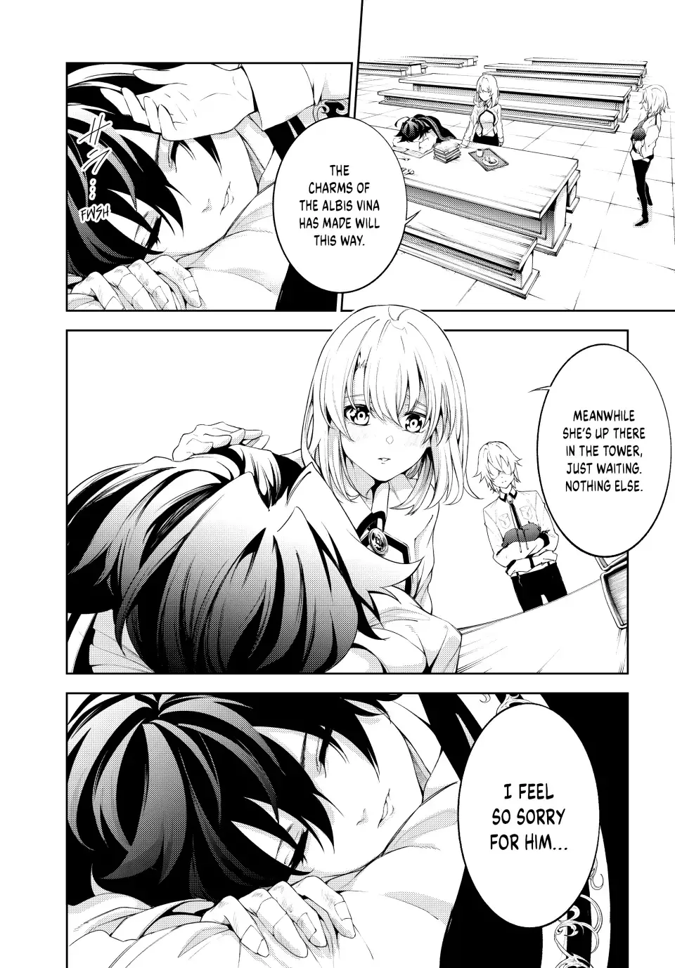 Tsue to Tsurugi no Wistoria Chapter 21 page 22 - 