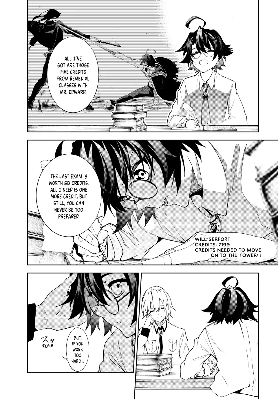 Tsue to Tsurugi no Wistoria Chapter 21 page 6 - 