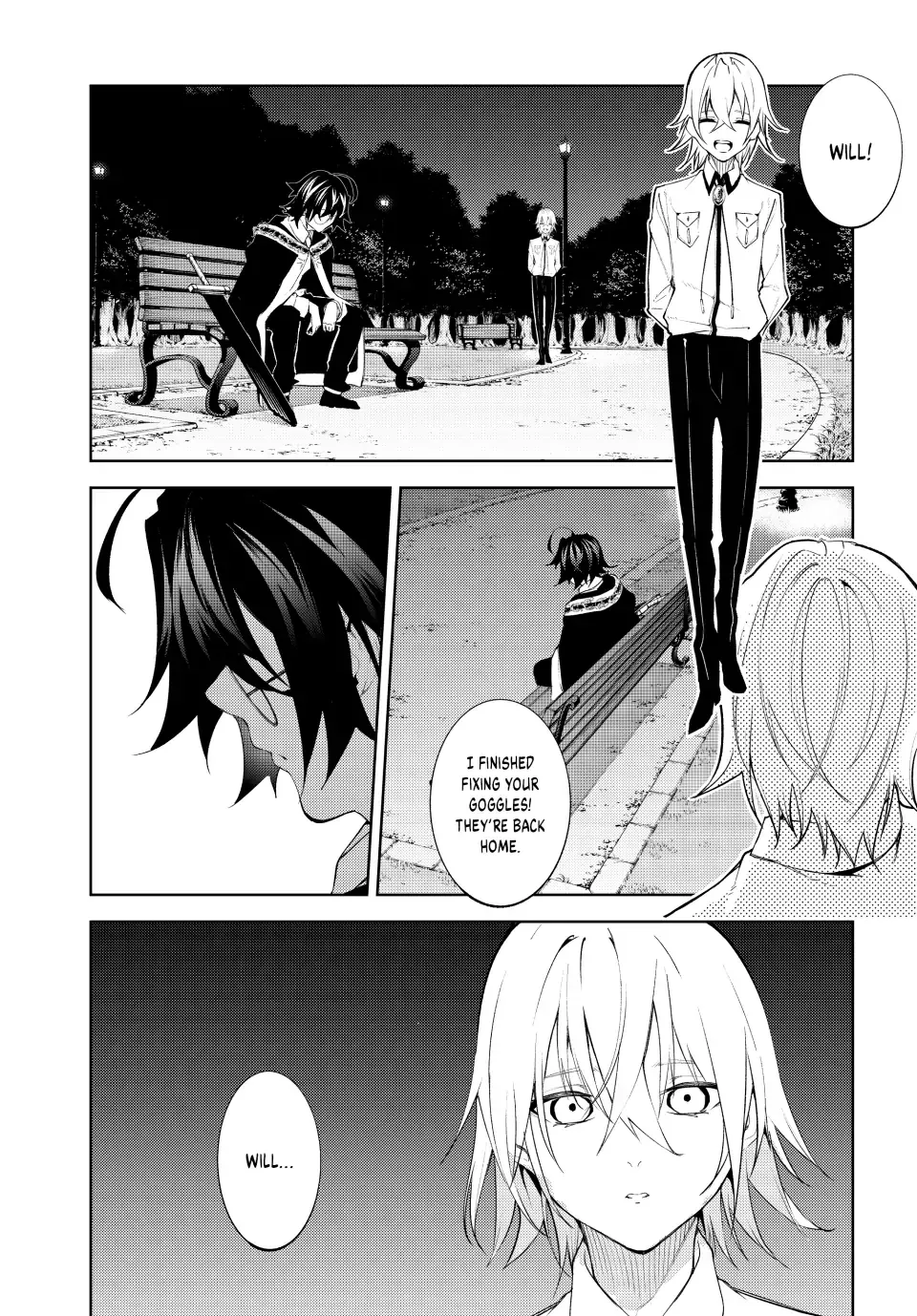 Tsue to Tsurugi no Wistoria Chapter 22 page 3 - 