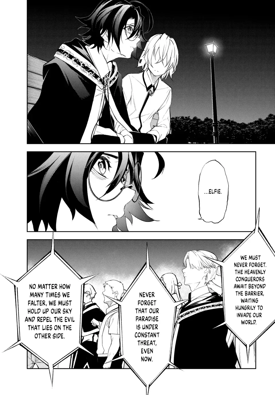 Tsue to Tsurugi no Wistoria Chapter 22 page 32 - 