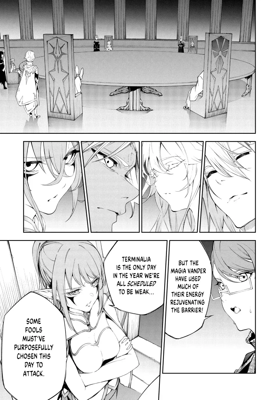 Tsue to Tsurugi no Wistoria Chapter 23 page 22 - 