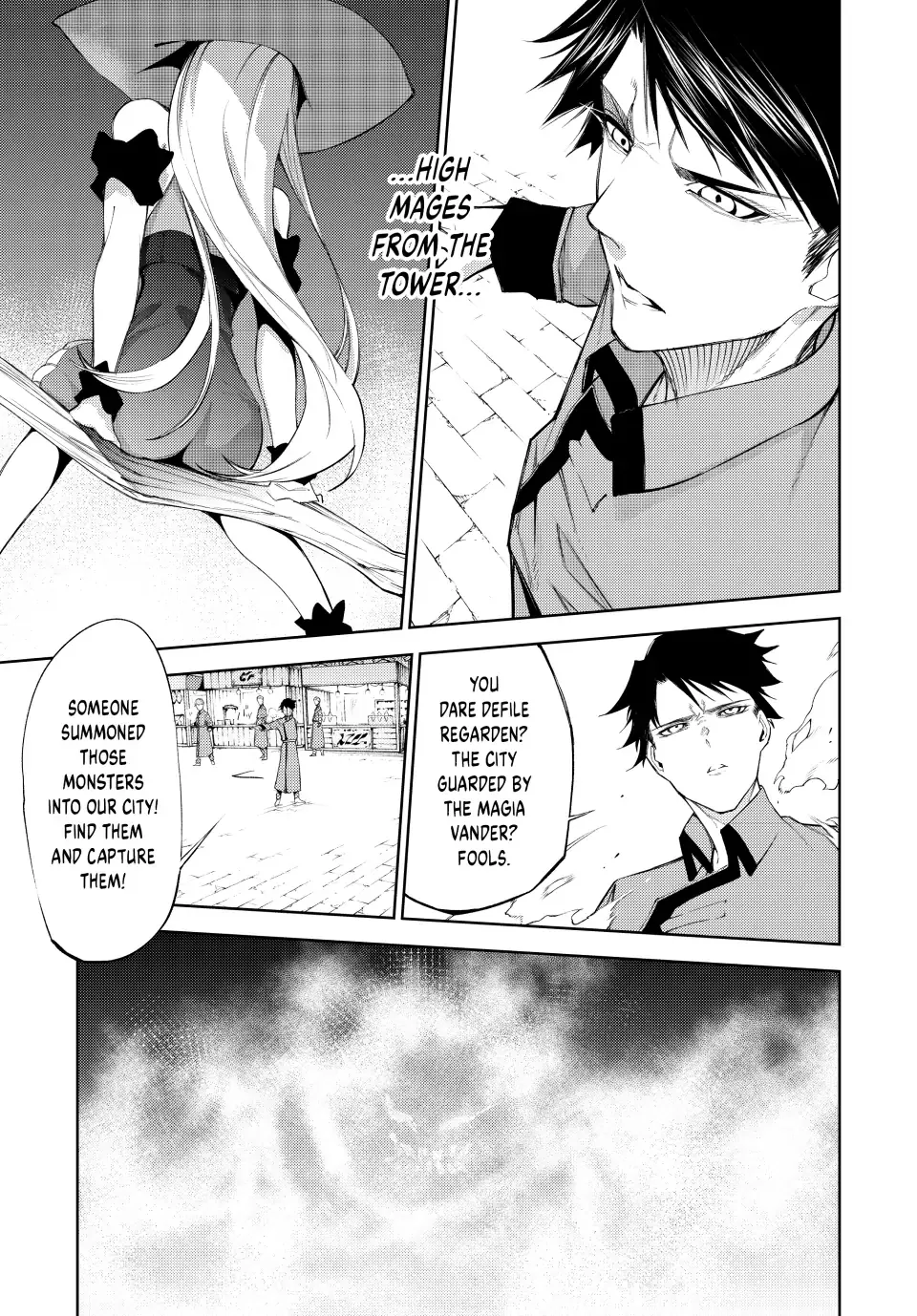 Tsue to Tsurugi no Wistoria Chapter 23 page 9 - 