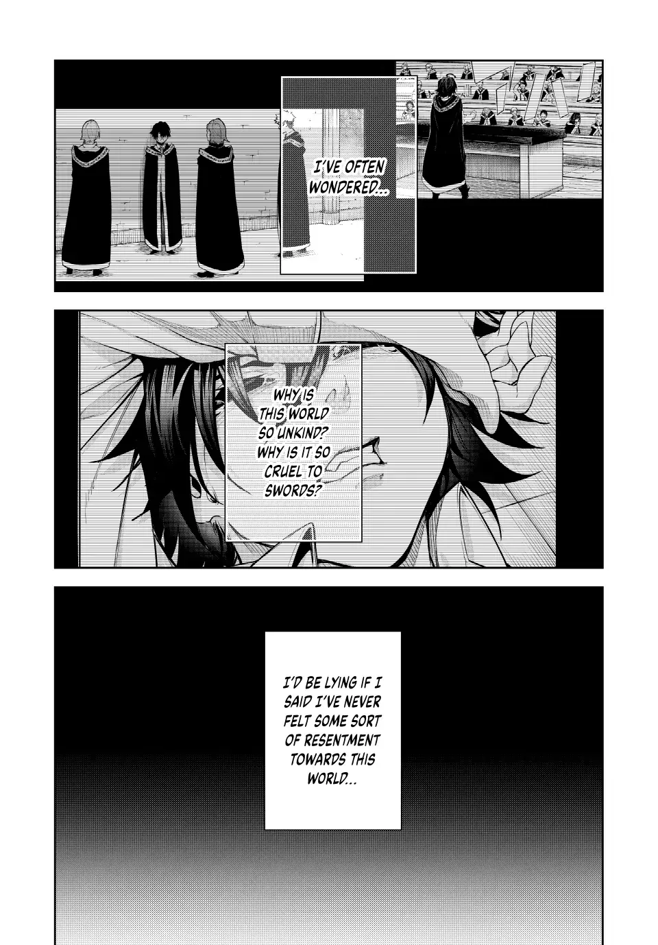 Tsue to Tsurugi no Wistoria Chapter 24 page 1 - 