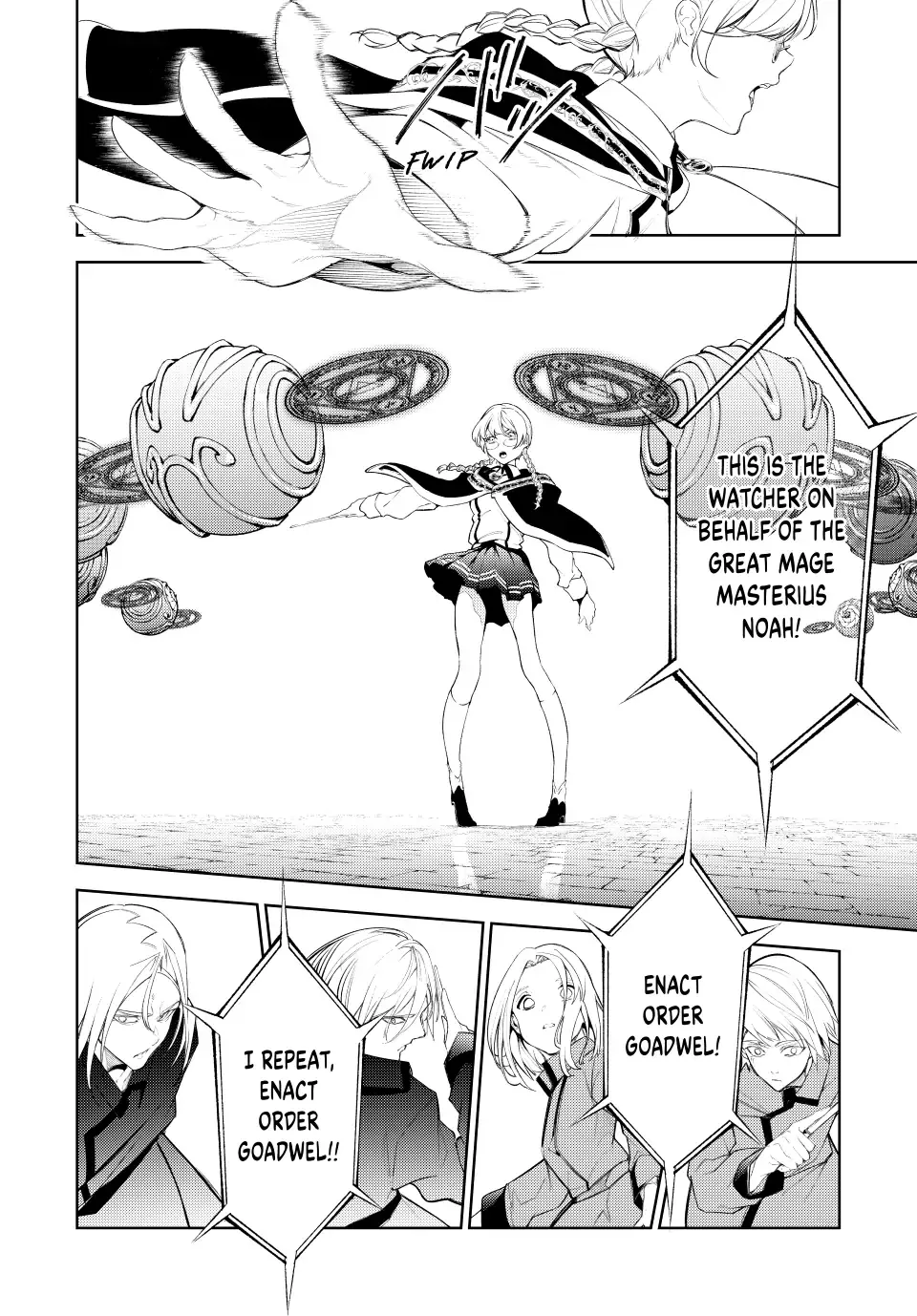 Tsue to Tsurugi no Wistoria Chapter 24 page 11 - 