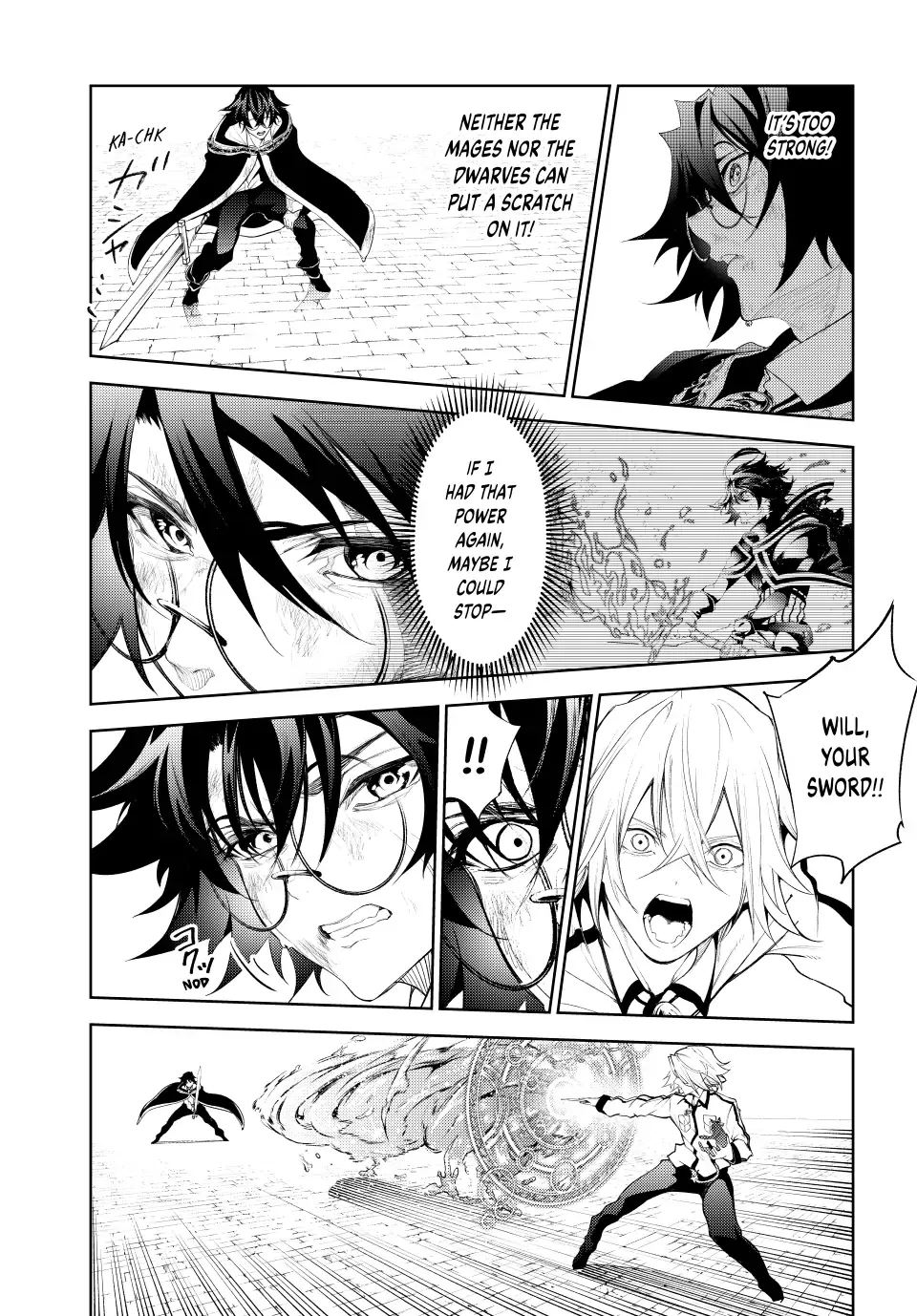 Tsue to Tsurugi no Wistoria Chapter 25 page 33 - 