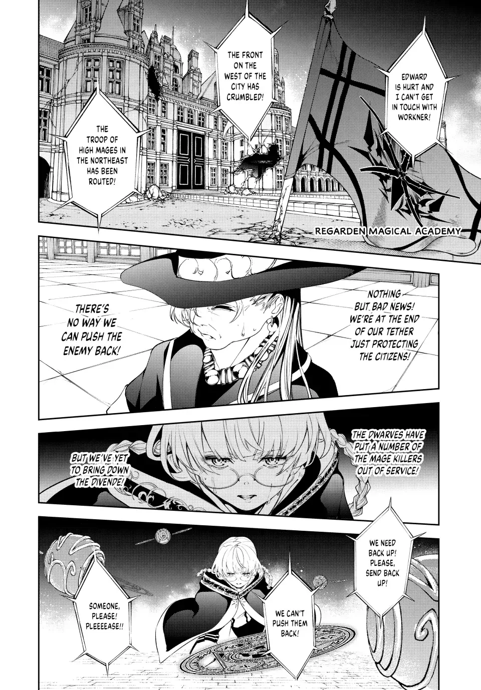 Tsue to Tsurugi no Wistoria Chapter 26 page 36 - 
