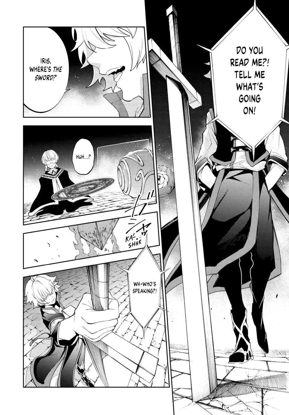 Tsue to Tsurugi no Wistoria Chapter 26 page 38 - 