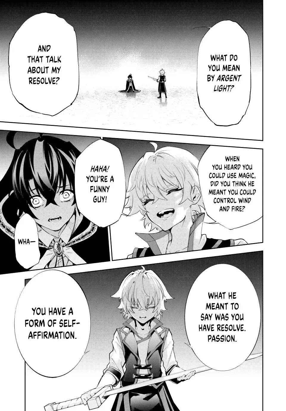Tsue to Tsurugi no Wistoria Chapter 27 page 14 - 