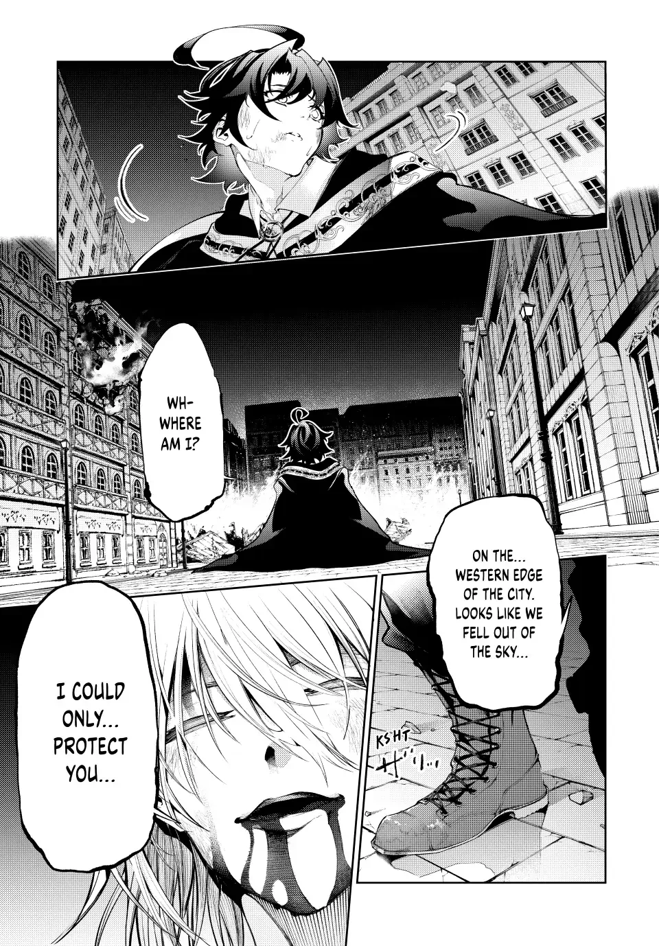 Tsue to Tsurugi no Wistoria Chapter 27 page 3 - 