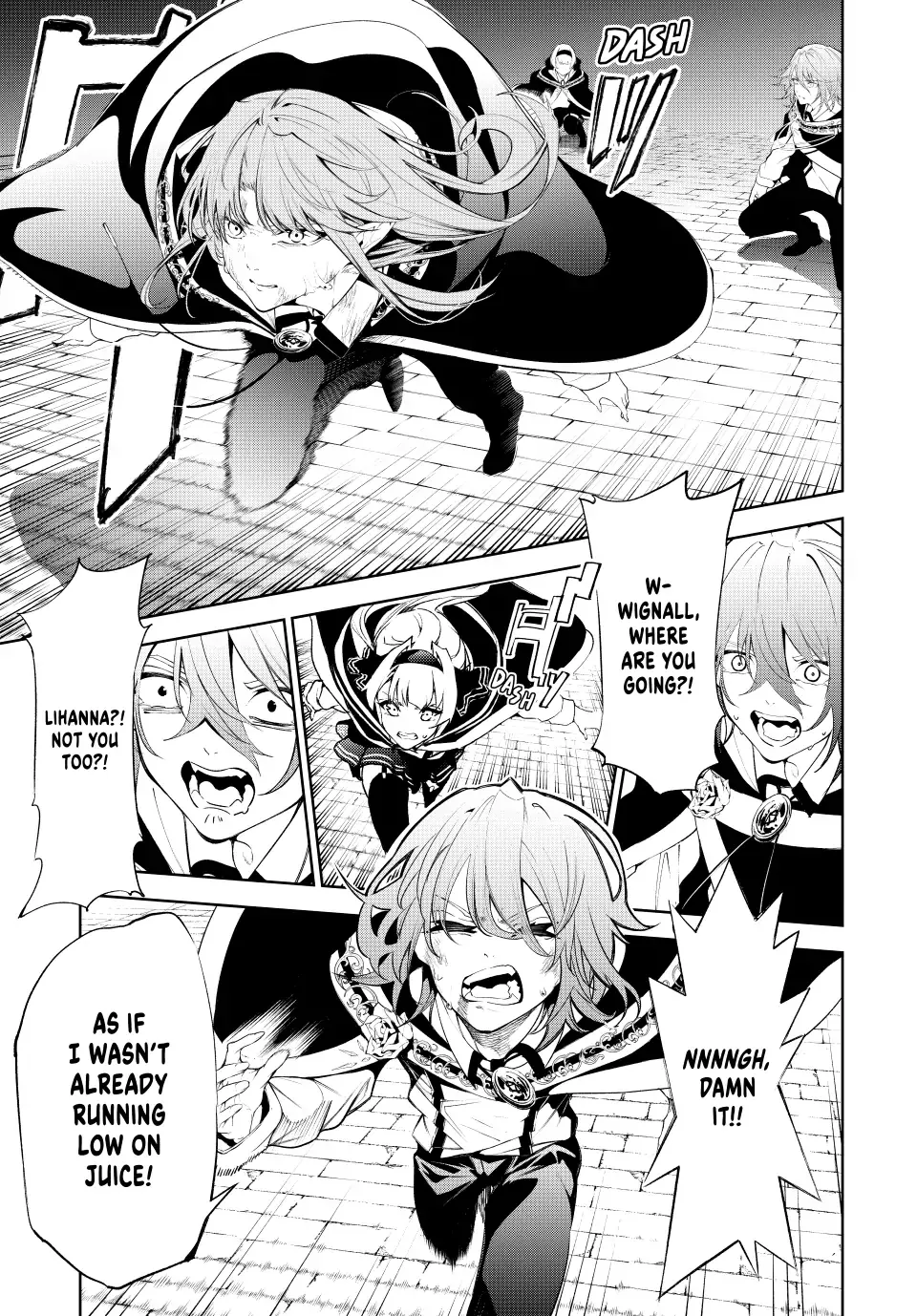 Tsue to Tsurugi no Wistoria Chapter 28 page 11 - 