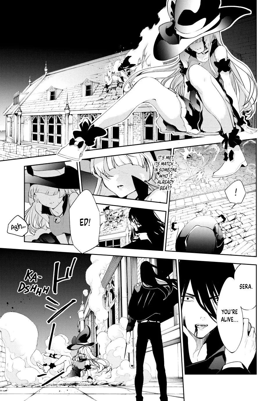 Tsue to Tsurugi no Wistoria Chapter 28 page 15 - 