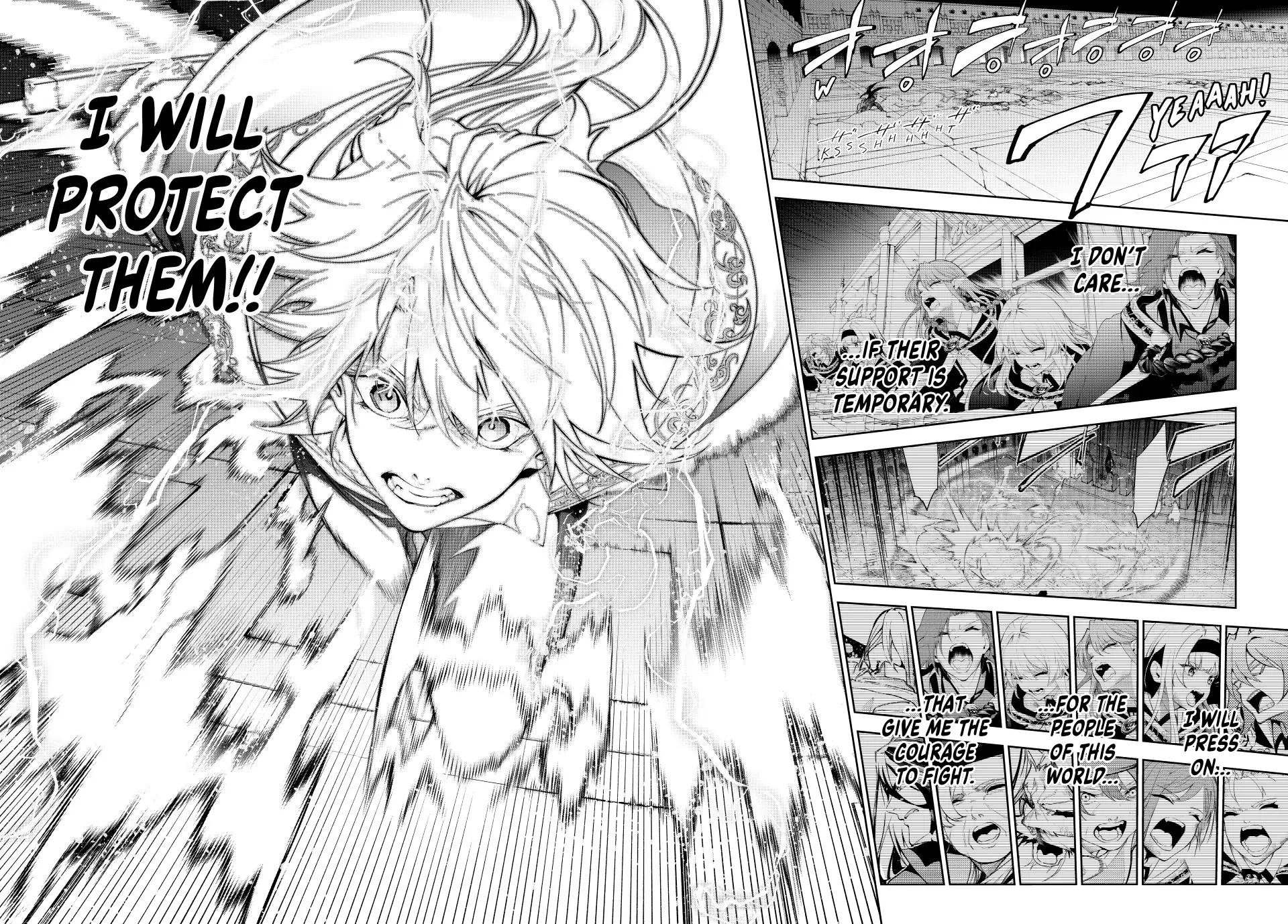 Tsue to Tsurugi no Wistoria Chapter 28 page 30 - 
