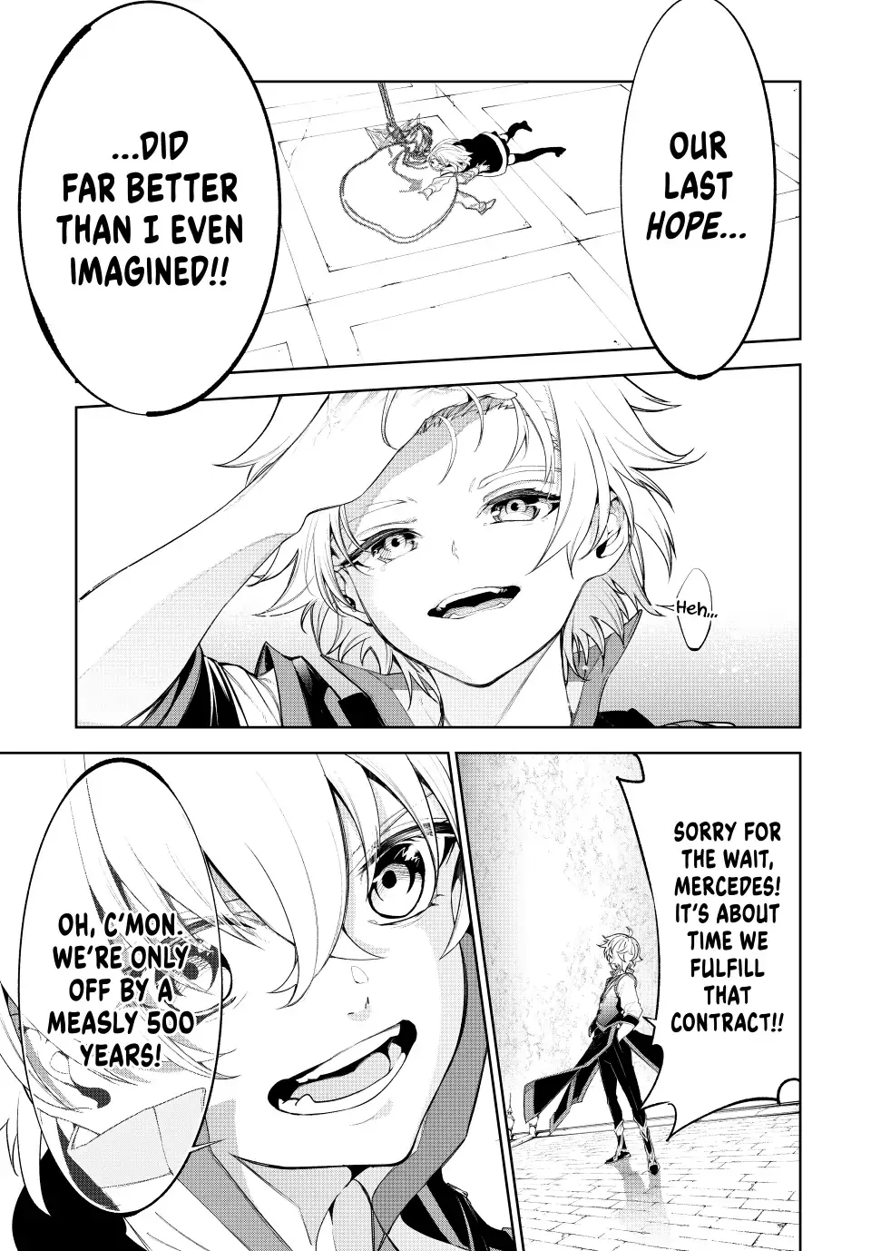 Tsue to Tsurugi no Wistoria Chapter 29 page 39 - 