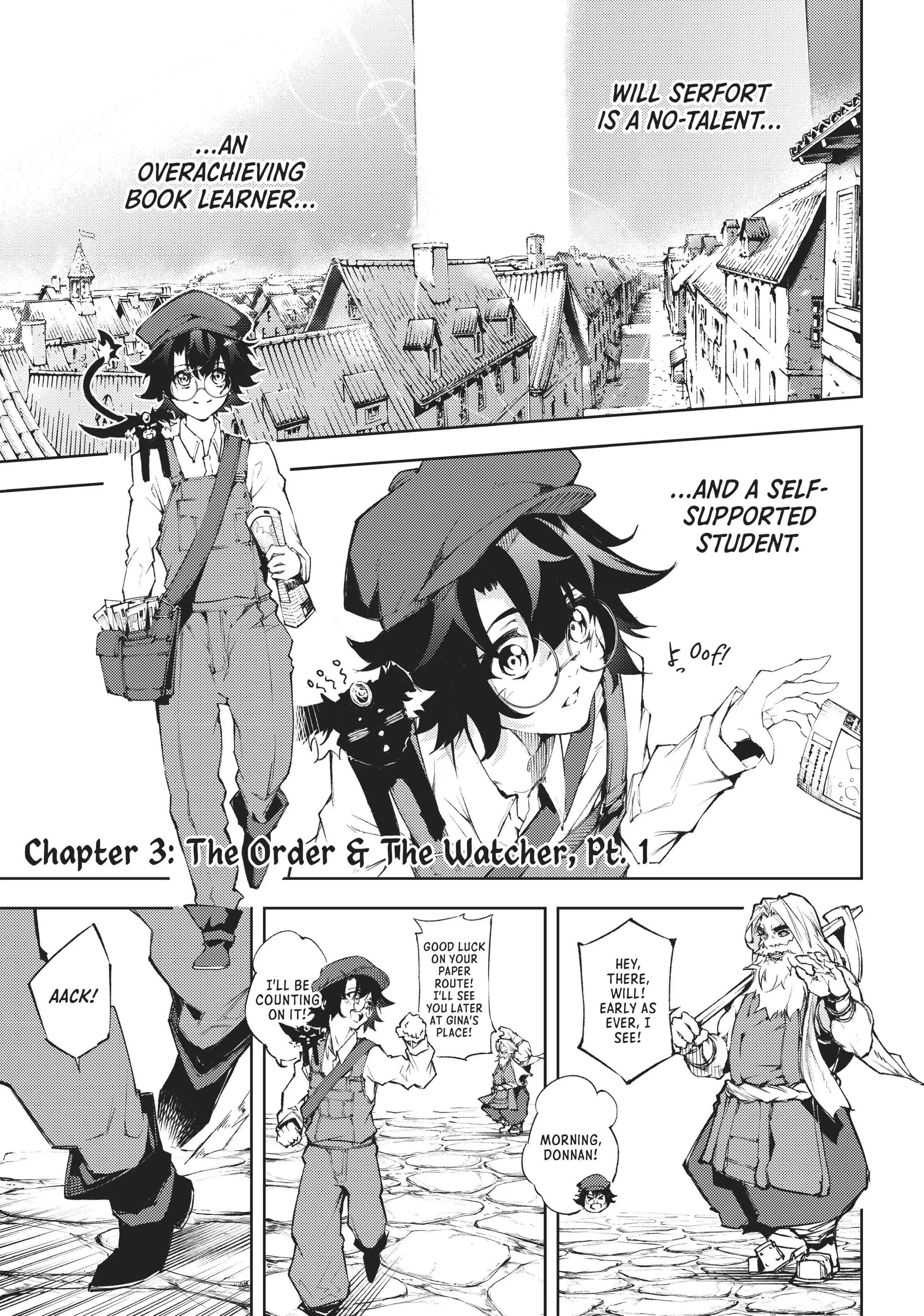 Tsue to Tsurugi no Wistoria Chapter 3 page 1 - 