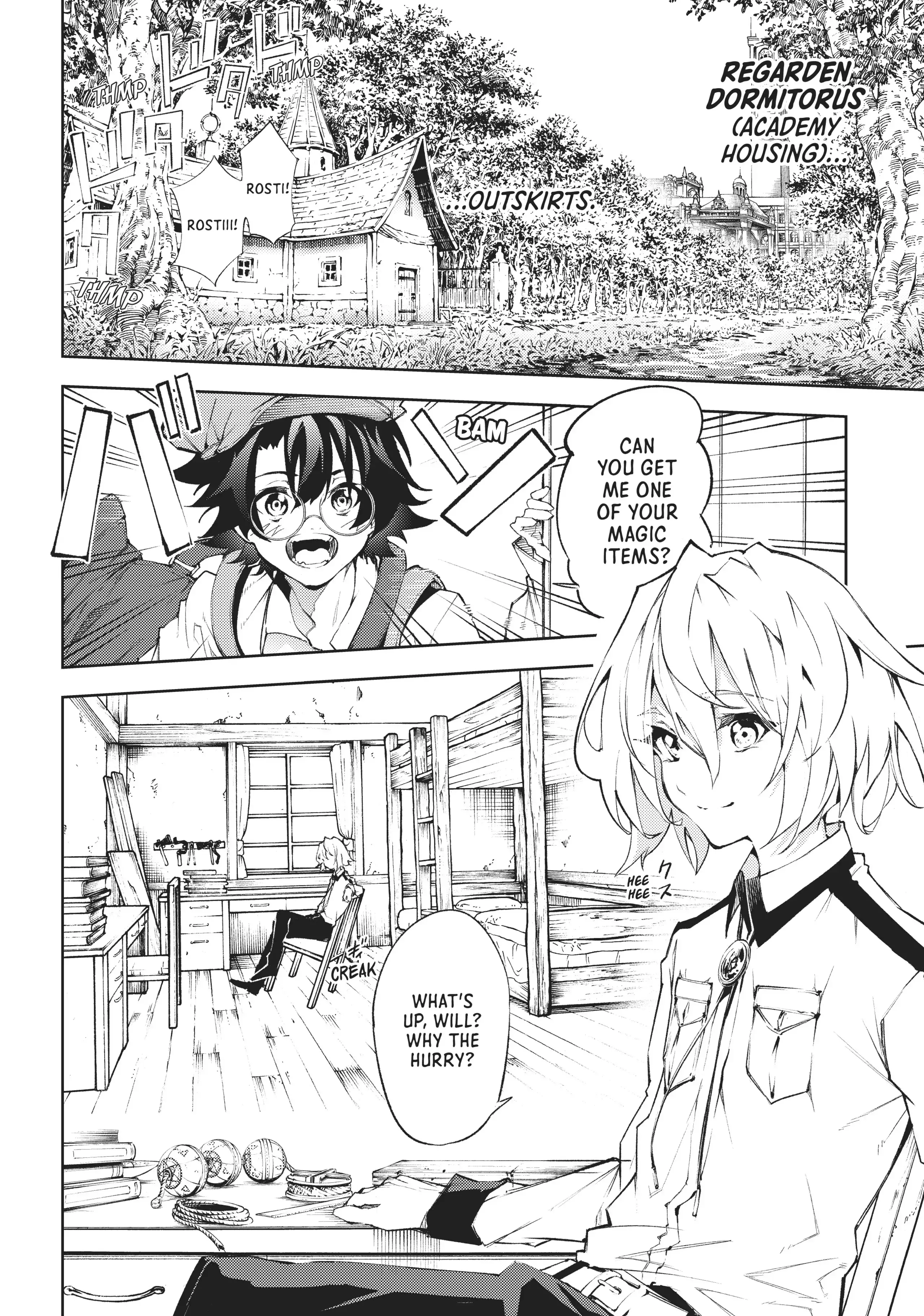Tsue to Tsurugi no Wistoria Chapter 3 page 4 - 