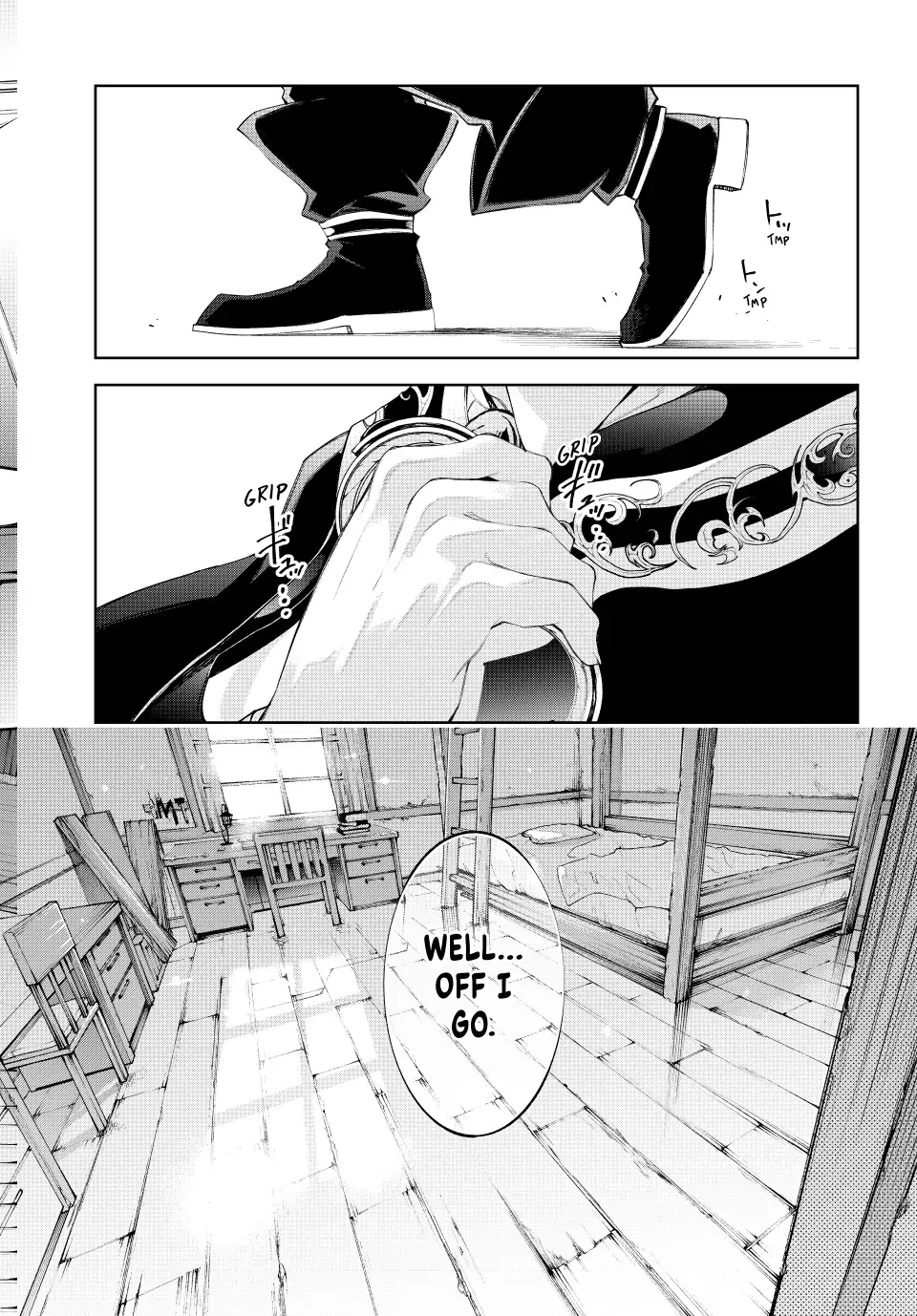 Tsue to Tsurugi no Wistoria Chapter 30 page 13 - 
