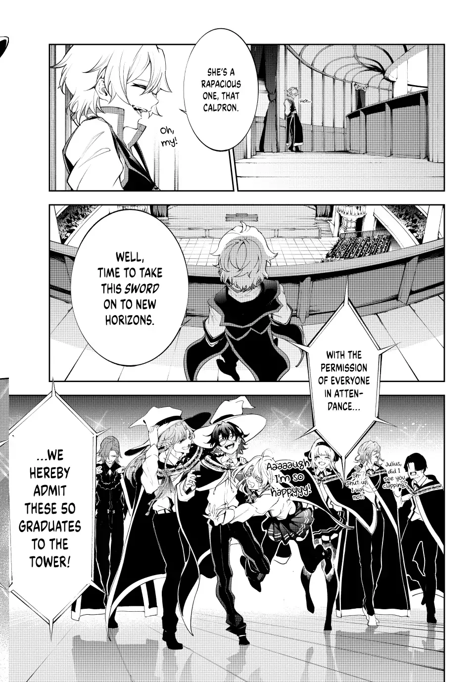 Tsue to Tsurugi no Wistoria Chapter 30 page 31 - 