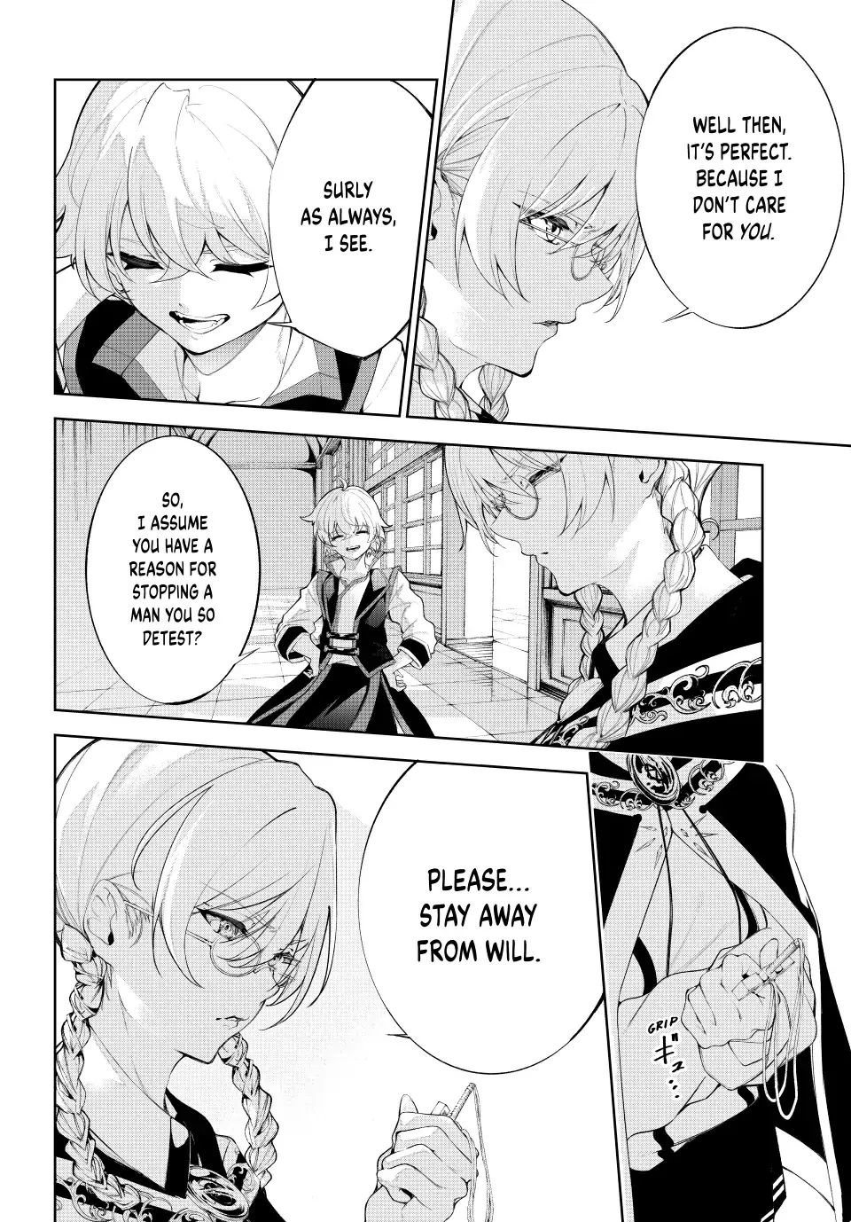 Tsue to Tsurugi no Wistoria Chapter 30 page 5 - 