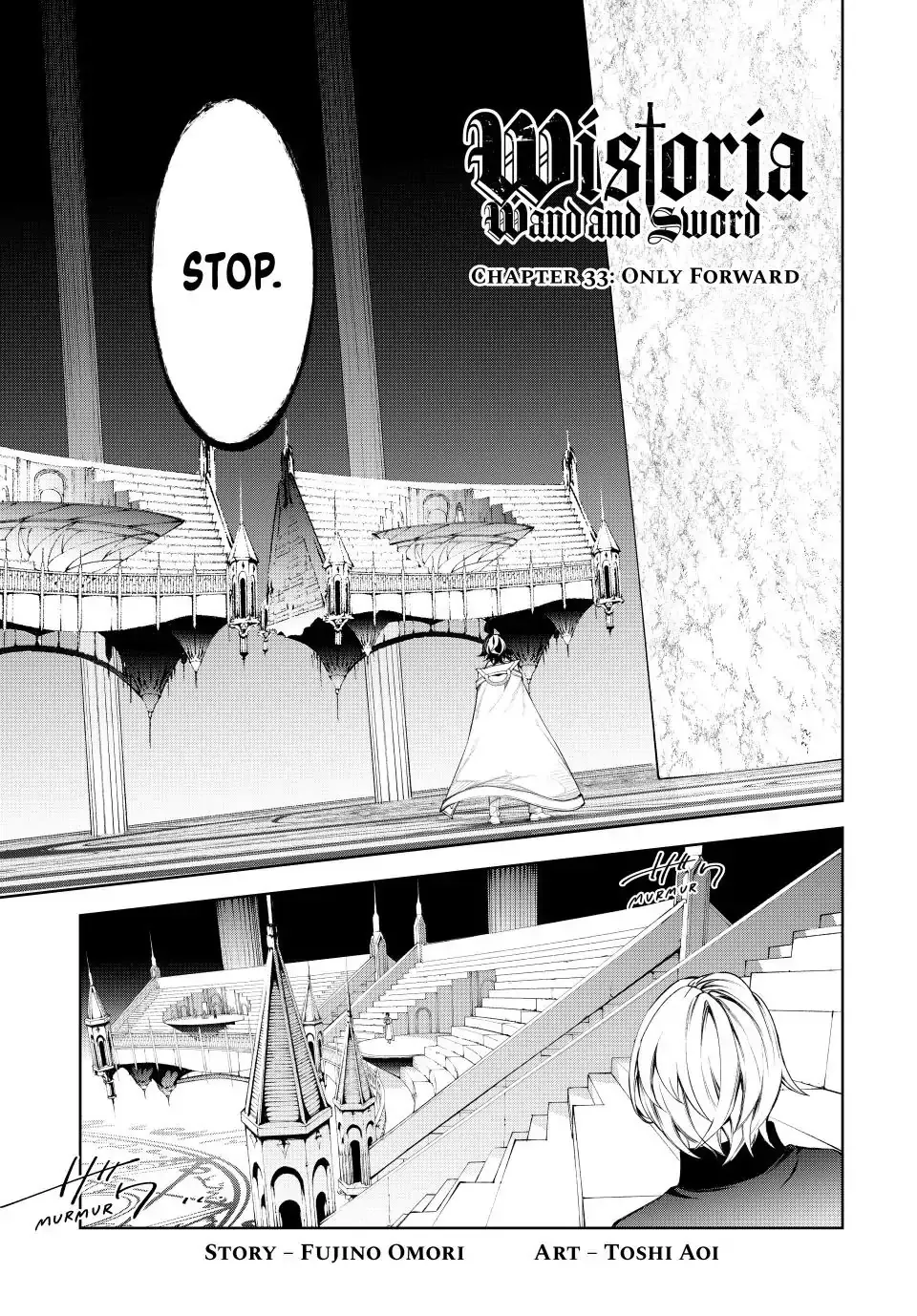 Tsue to Tsurugi no Wistoria Chapter 33 page 1 - 