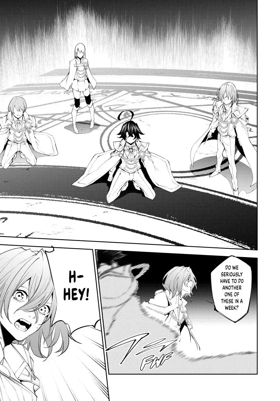 Tsue to Tsurugi no Wistoria Chapter 33 page 28 - 