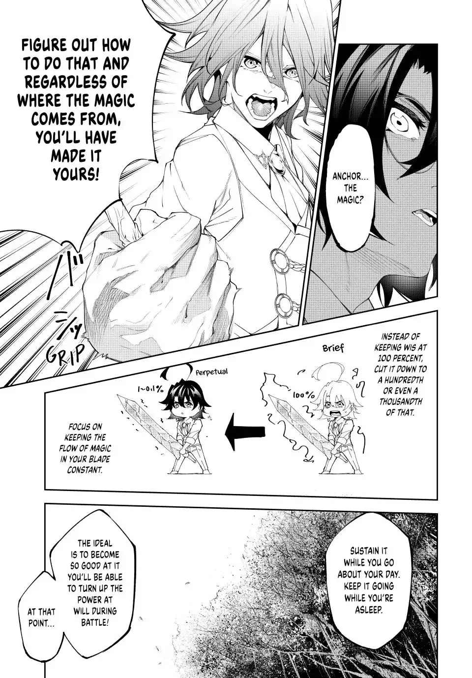 Tsue to Tsurugi no Wistoria Chapter 34 page 14 - 