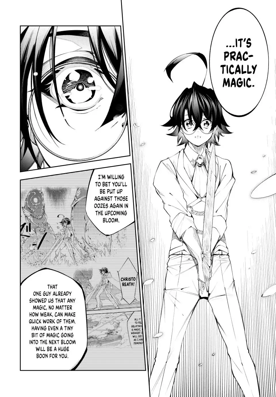 Tsue to Tsurugi no Wistoria Chapter 34 page 15 - 