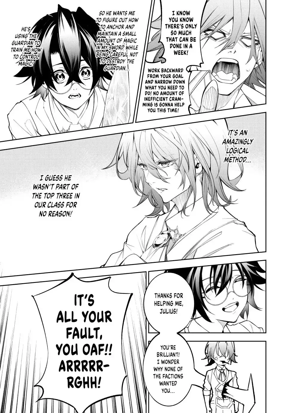 Tsue to Tsurugi no Wistoria Chapter 34 page 16 - 