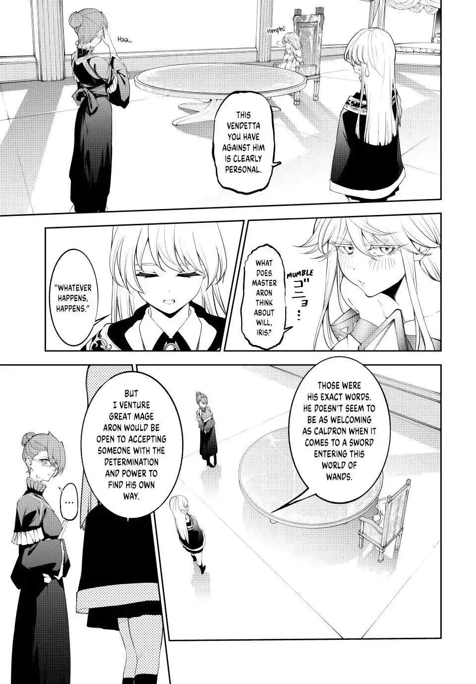 Tsue to Tsurugi no Wistoria Chapter 34 page 18 - 