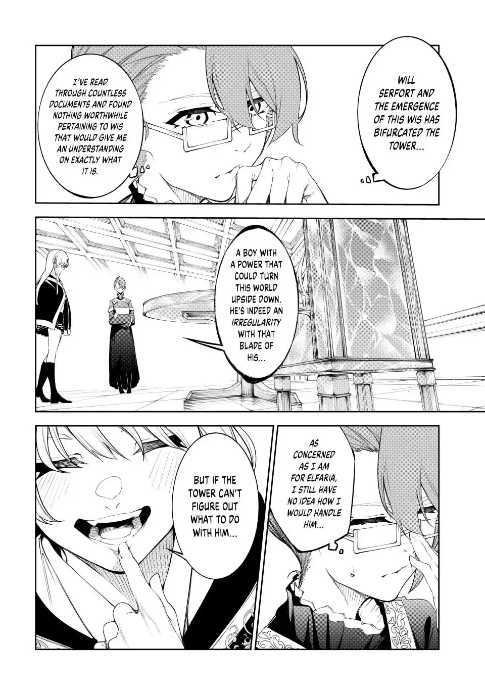 Tsue to Tsurugi no Wistoria Chapter 34 page 19 - 