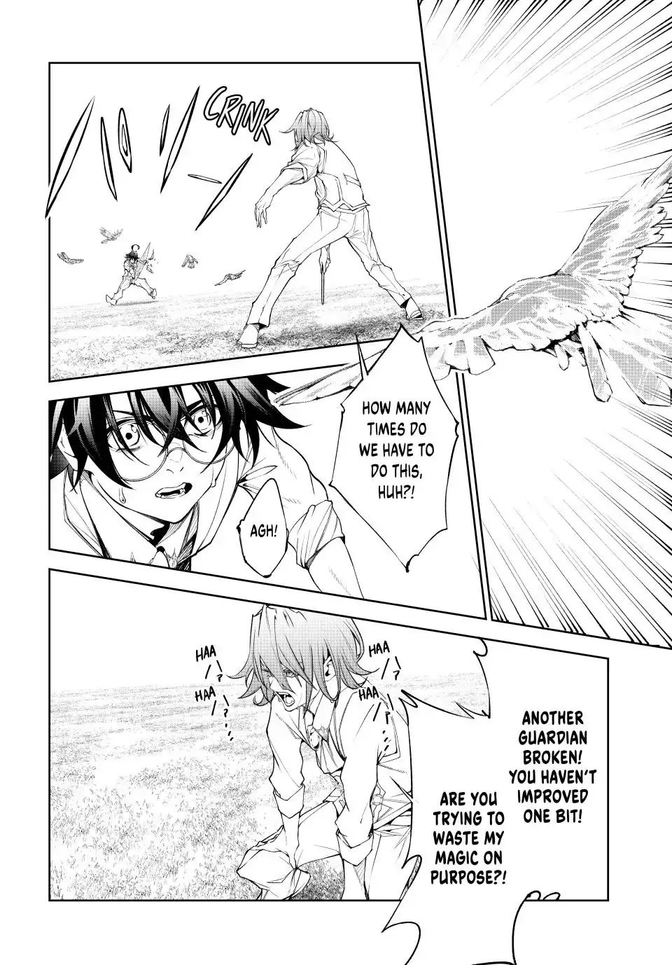 Tsue to Tsurugi no Wistoria Chapter 34 page 21 - 
