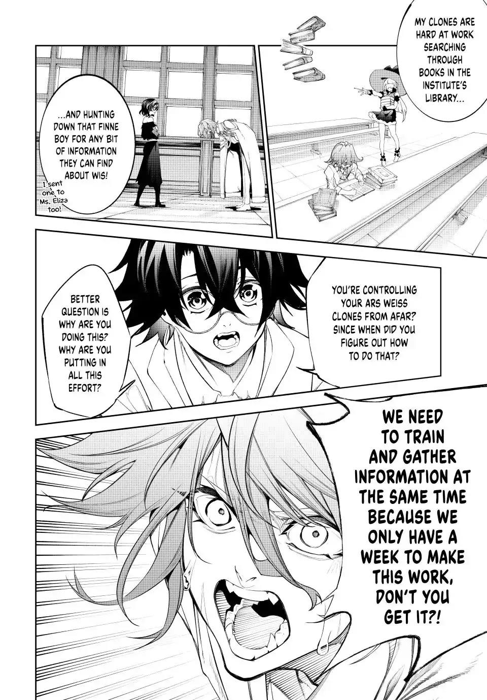 Tsue to Tsurugi no Wistoria Chapter 34 page 23 - 