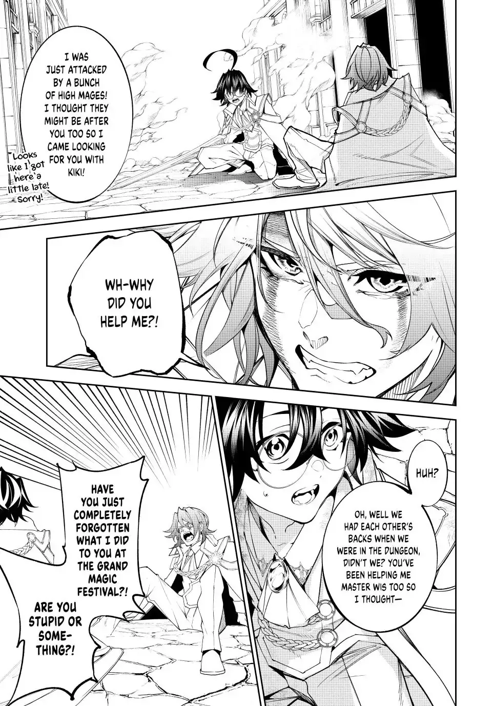Tsue to Tsurugi no Wistoria Chapter 34 page 42 - 