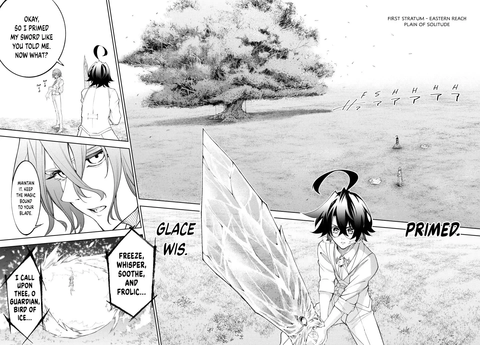 Tsue to Tsurugi no Wistoria Chapter 34 page 10 - 