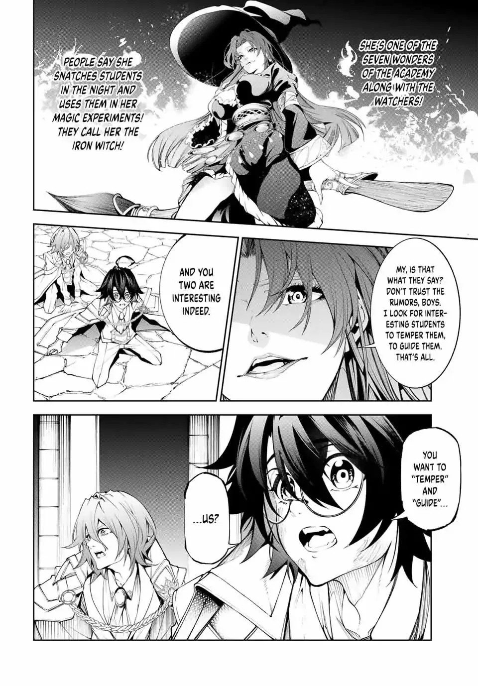 Tsue to Tsurugi no Wistoria Chapter 35 page 2 - 