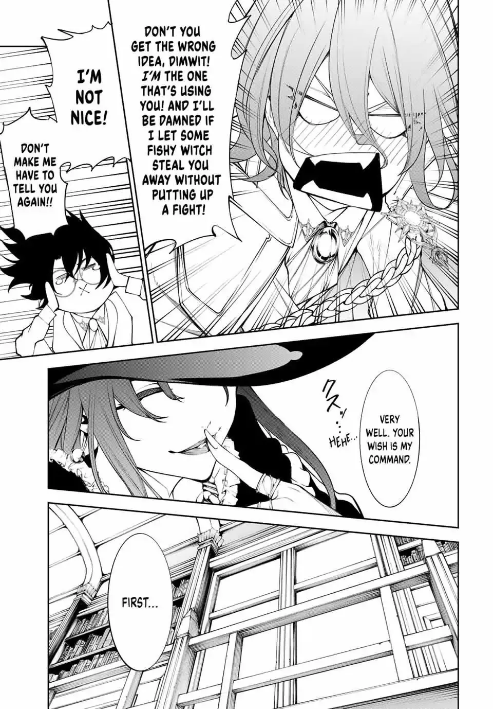 Tsue to Tsurugi no Wistoria Chapter 35 page 11 - 