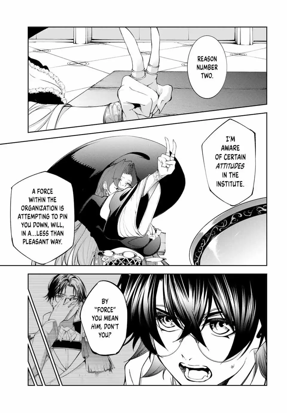 Tsue to Tsurugi no Wistoria Chapter 35 page 13 - 