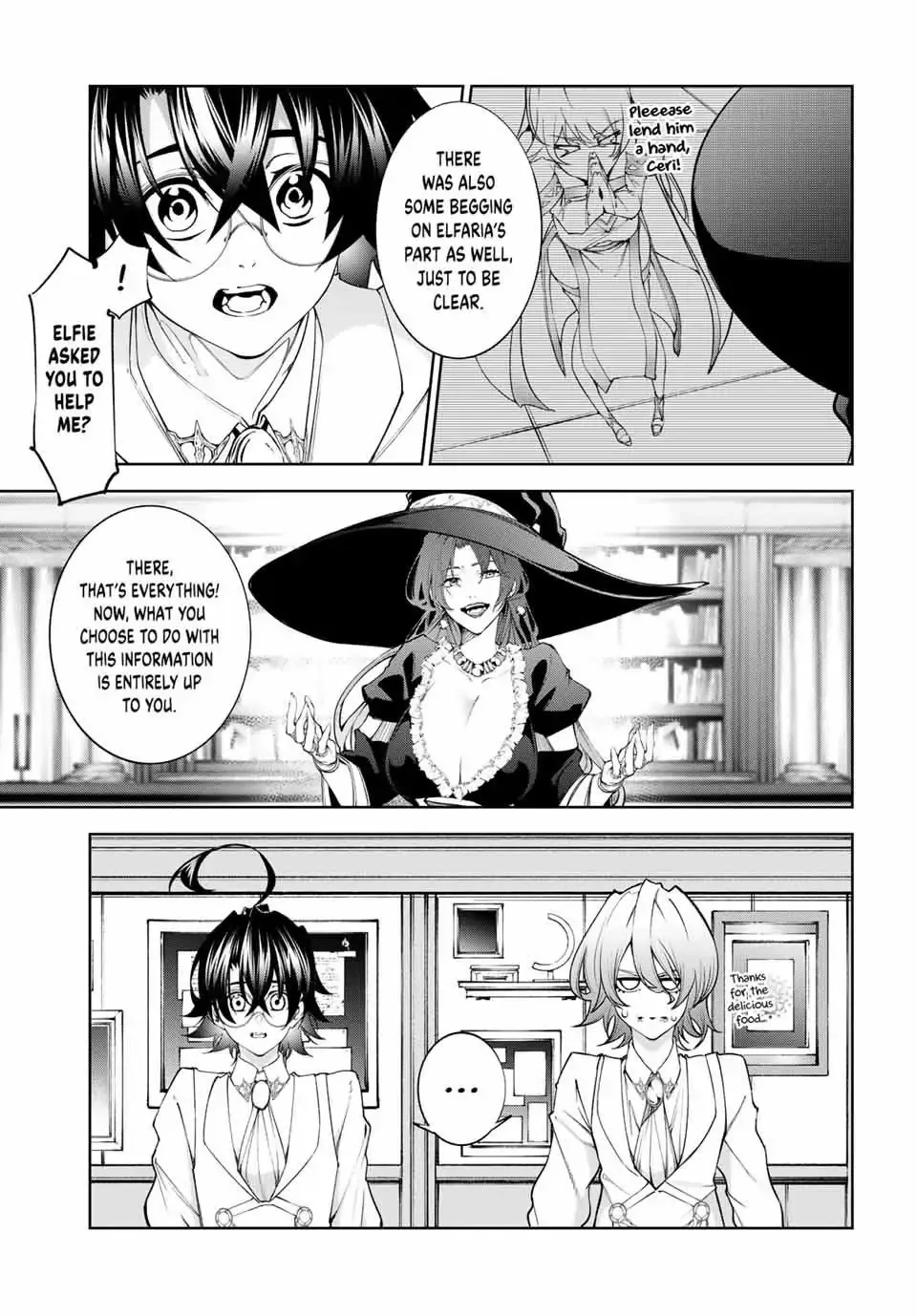 Tsue to Tsurugi no Wistoria Chapter 35 page 21 - 