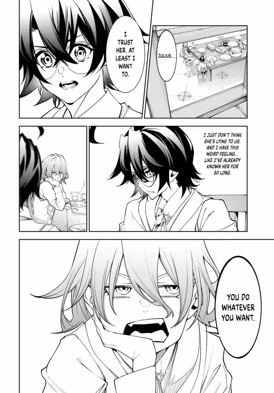 Tsue to Tsurugi no Wistoria Chapter 35 page 22 - 