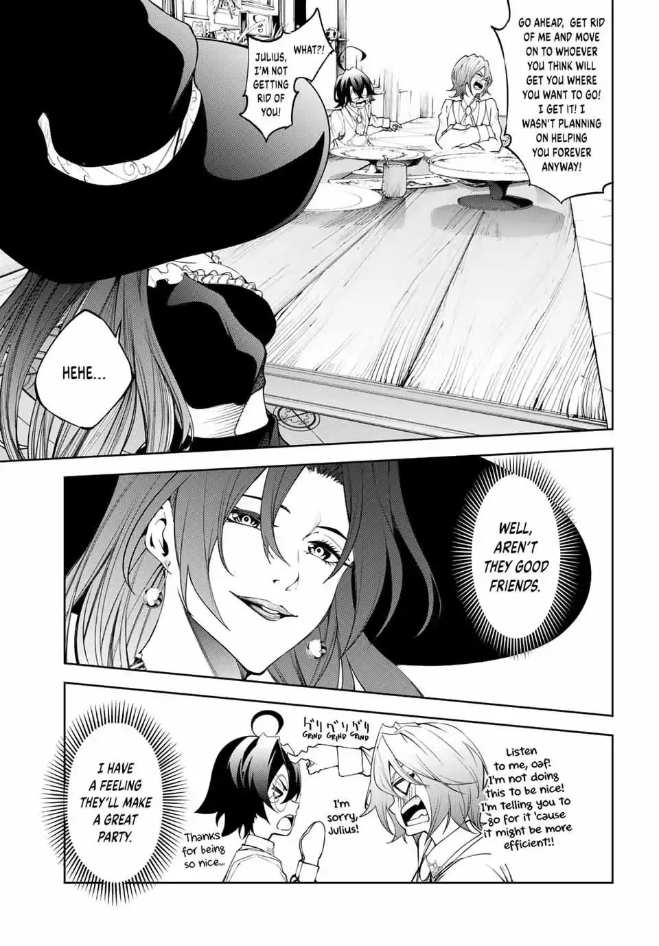 Tsue to Tsurugi no Wistoria Chapter 35 page 23 - 