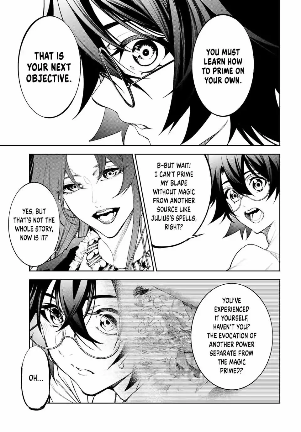 Tsue to Tsurugi no Wistoria Chapter 35 page 31 - 