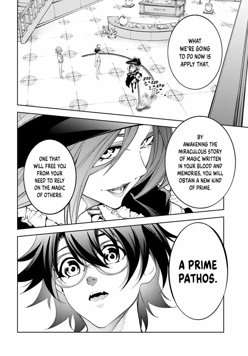Tsue to Tsurugi no Wistoria Chapter 35 page 32 - 