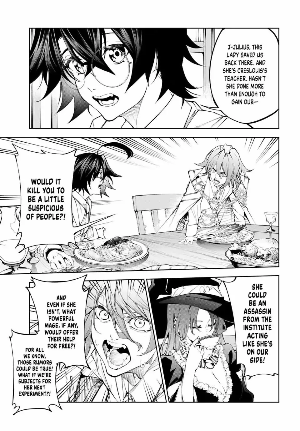Tsue to Tsurugi no Wistoria Chapter 35 page 7 - 