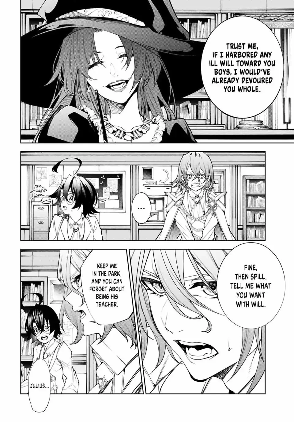 Tsue to Tsurugi no Wistoria Chapter 35 page 10 - 