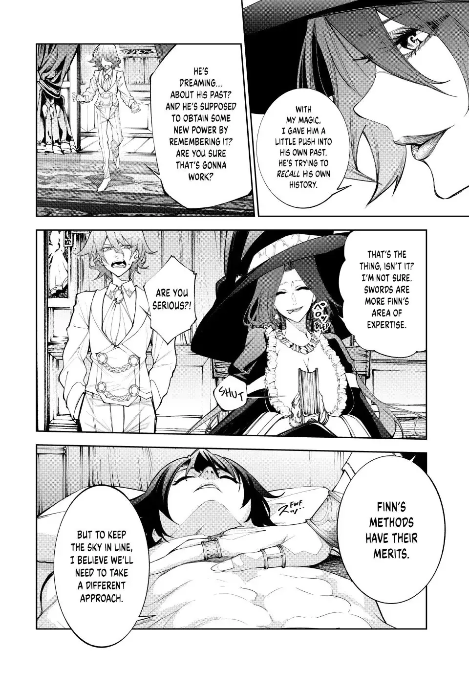 Tsue to Tsurugi no Wistoria Chapter 36 page 2 - 