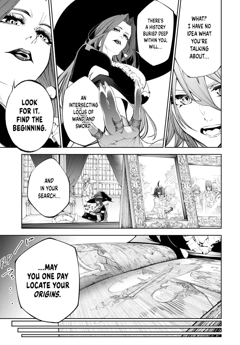 Tsue to Tsurugi no Wistoria Chapter 36 page 3 - 