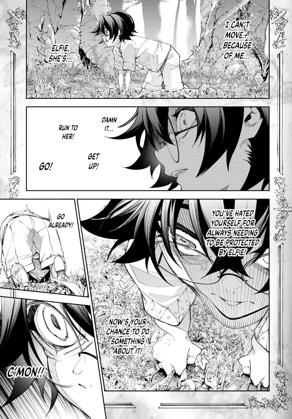 Tsue to Tsurugi no Wistoria Chapter 36 page 27 - 