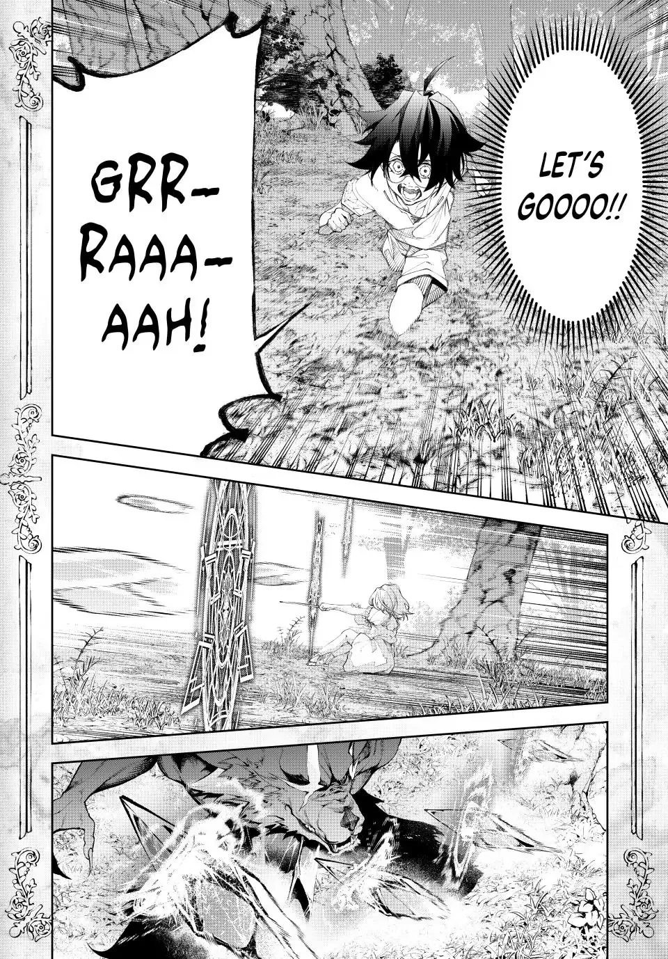 Tsue to Tsurugi no Wistoria Chapter 36 page 28 - 