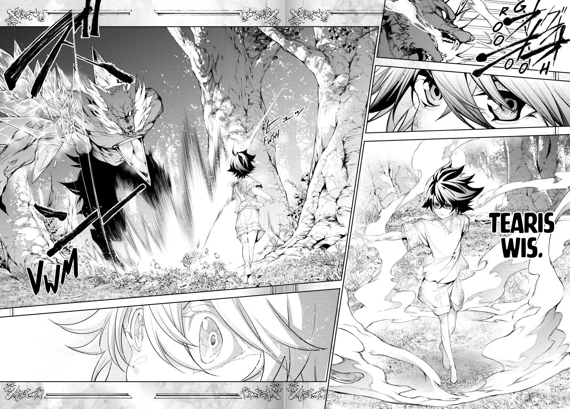 Tsue to Tsurugi no Wistoria Chapter 36 page 36 - 