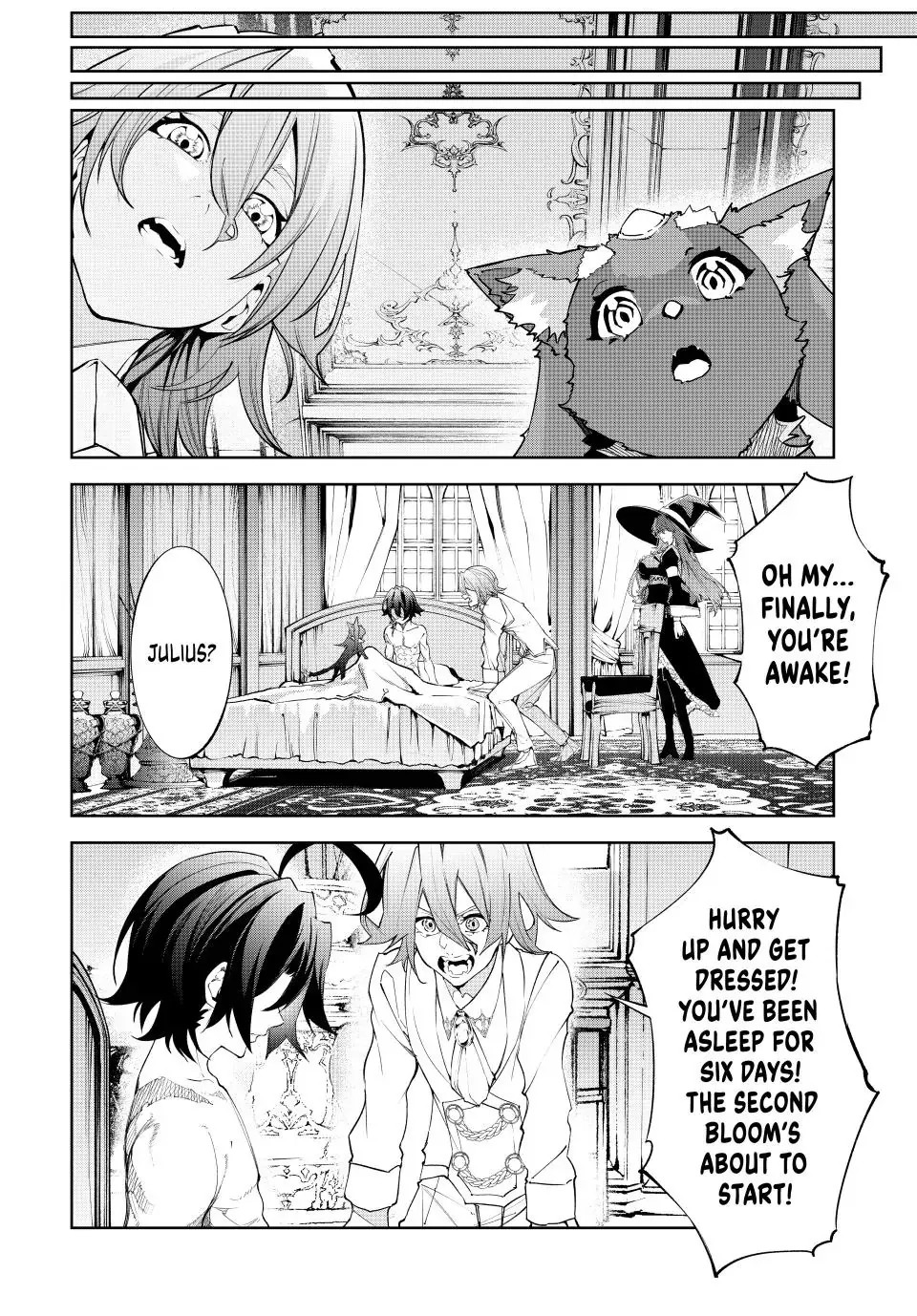 Tsue to Tsurugi no Wistoria Chapter 36 page 45 - 