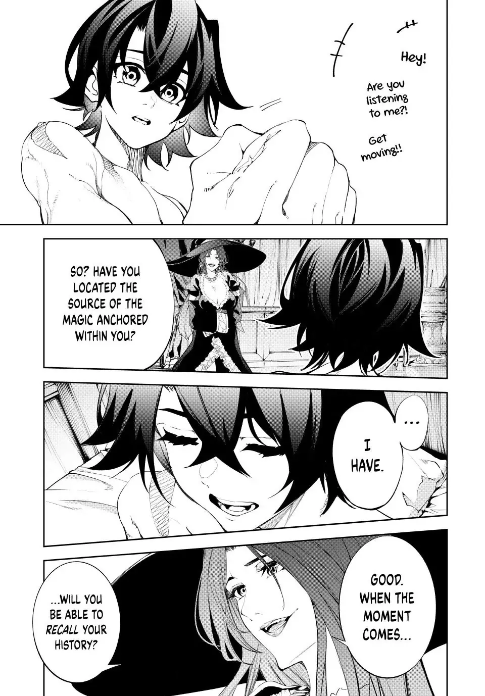 Tsue to Tsurugi no Wistoria Chapter 36 page 46 - 